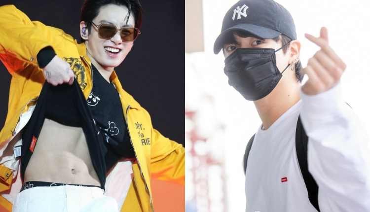 صور جونغكوك في مطار في طريقه إلى لوس انجلوس تثير ردود فعل متفجرة