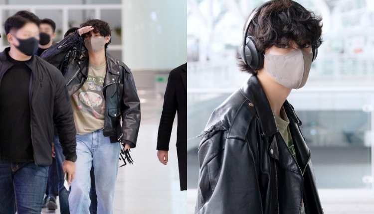 يغادر تاي bts الى باريس لجدول الاعماله الخاص