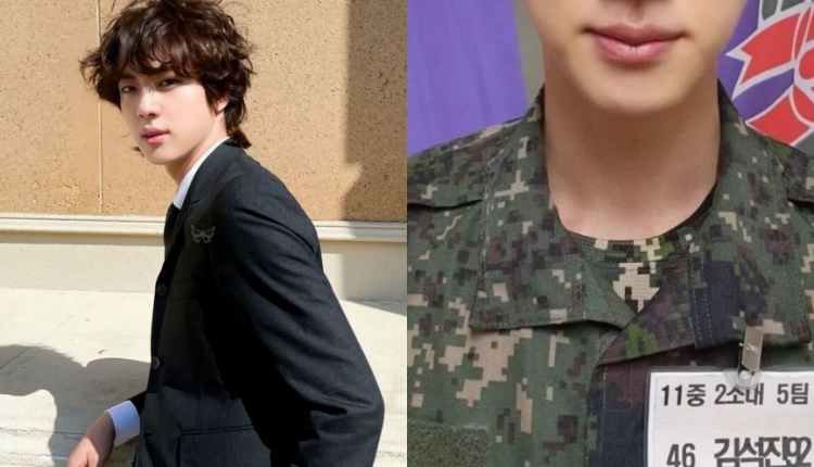 اول صورة لعضو Bts جين كجندي خدمة + آراء K-netizens
