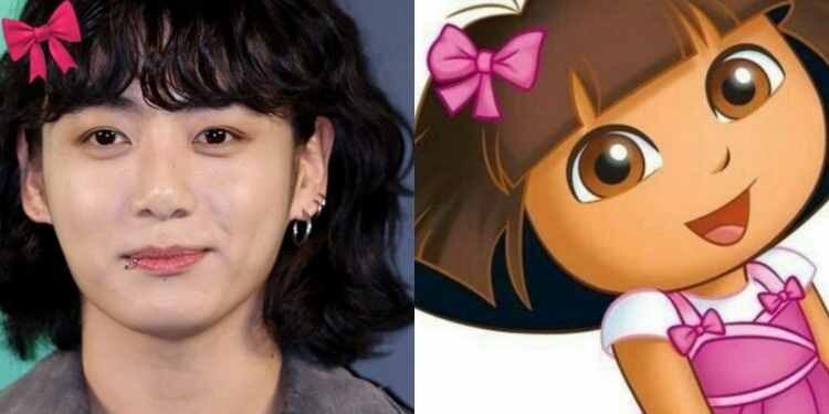 جونغكوك يبدو كهذه الشخصيات مع تسريحته الجديدة