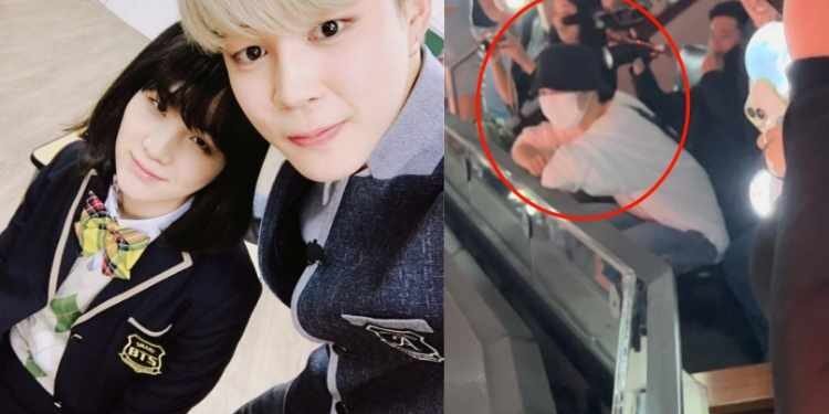 يحضر جيمين حفل شوقا في حفل نيويورك لتقديم الدعم لصديقه