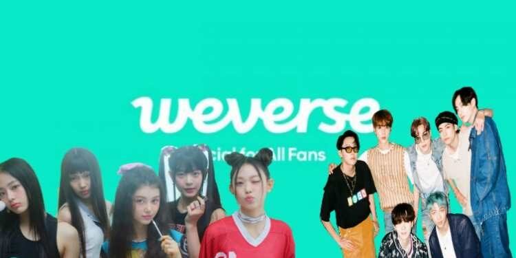 هايب ستطلق خدمة الدردشة بين الفنانين و المعجبين Weverse DM الاسبوع المقبل