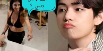 يتفاعل تايهيونغ مع عميل في مطعم 'جيني كيتشن' "أختي لديها 100 صورة له"