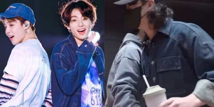 يفاجئ جونغكوك جيمين اثناء التدريب لاظهار دعمه و مضايقته 🤭