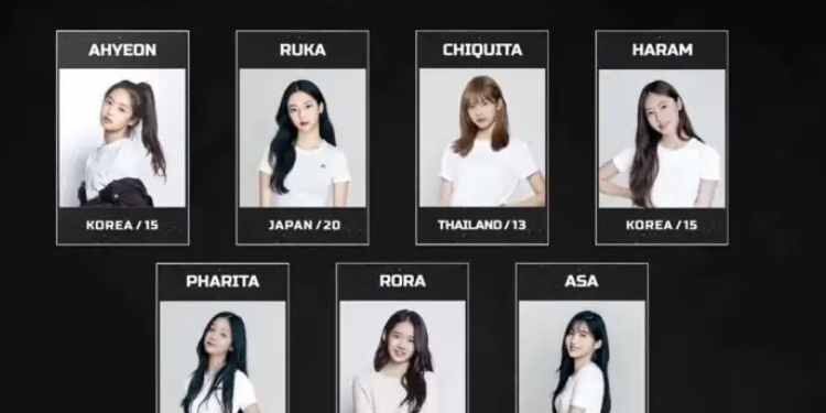 اعضاء بيبي مونستر: التشكيلة النهائية