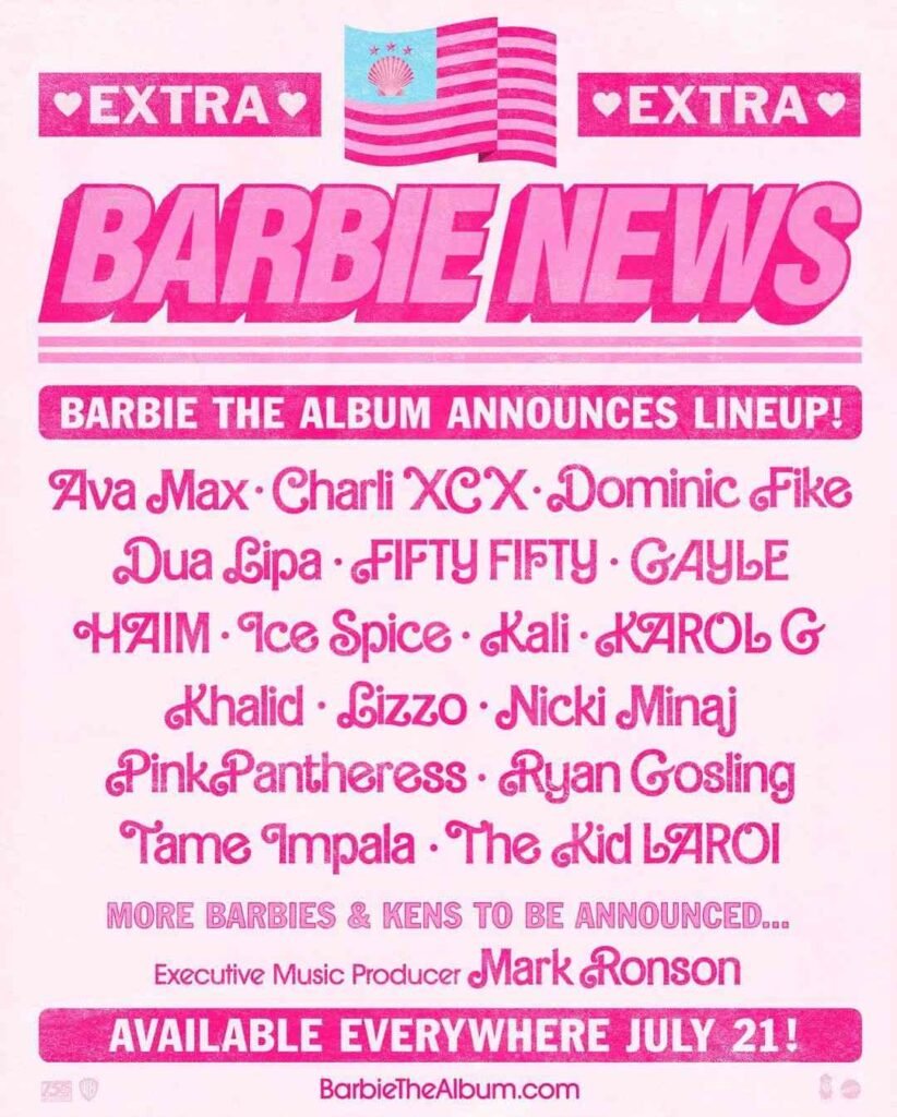 تصدر فيفتي فيفتي أغنية جديدة لفيلم "باربي"