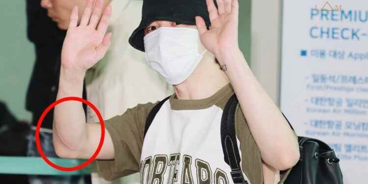 جرح جيمين bts على ذراعه : كيف حصل عليه ؟.