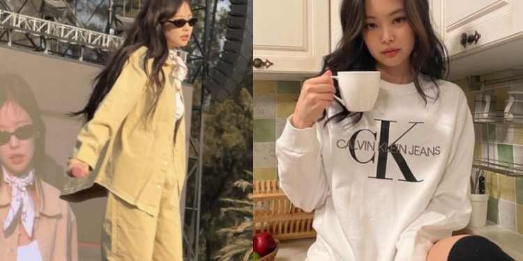 جيني بلاك بينك في تعاون جديد مع كالفن كلاين