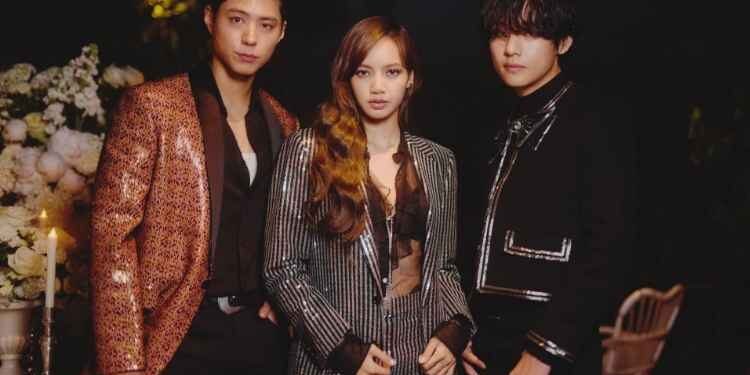 صور تايهيونغ و ليسا و بارك بوقوم في حفل عيد ميلاد نعومي