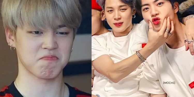 هذه من اكثر اللحظات مرحا بين جين و جيمين Bts