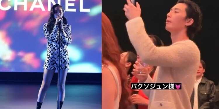 تؤدي جيني أغنية تايهيونغ المفضلة و بارك سيو جون يسجل الأداء ؟