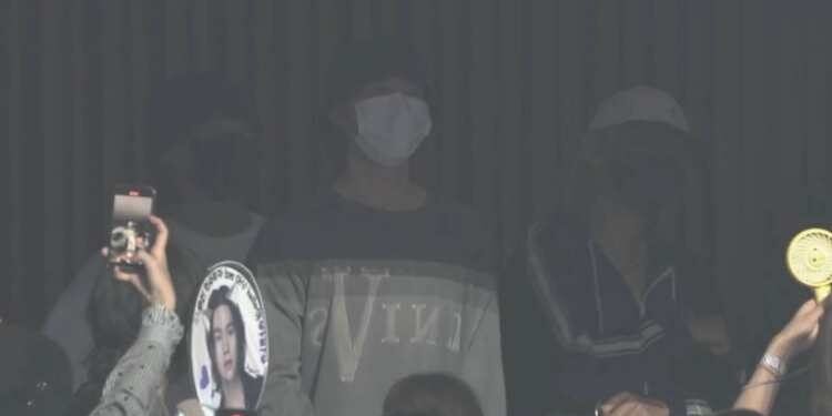 جيمين جونغكوك و تايهيونغ في حفل شوقا اليوم الثاني