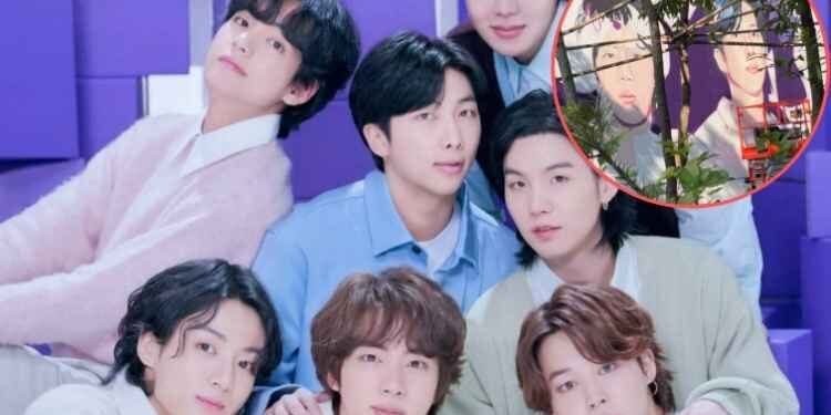 وجوه أعضاء bts تزين مبنى هايب في الذكرى العاشرة للفرقة