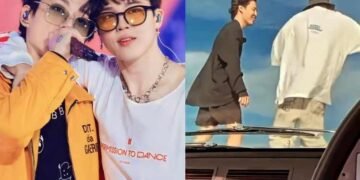 جيمين و جونغكوك bts رصدا معا يستمتعان برحلة بحرية