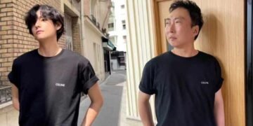 يحاول هذا المغني الحصول على هالة تايهيونغ بشكل طريف