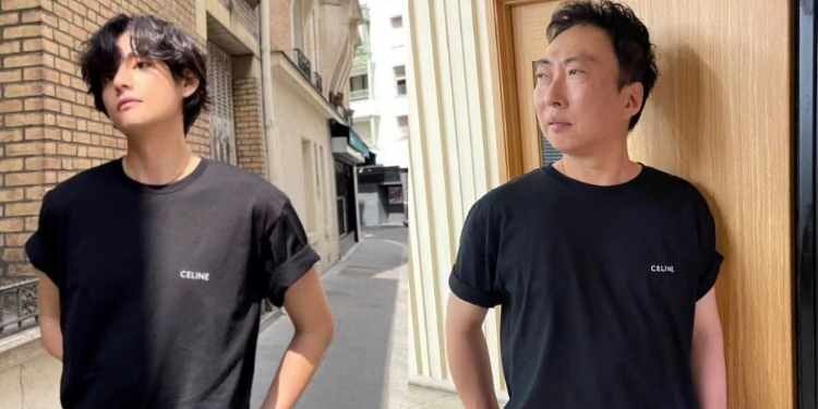 يحاول هذا المغني الحصول على هالة تايهيونغ بشكل طريف