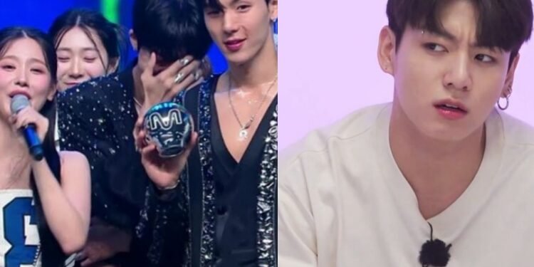 يحصد جونغكوك فوزه الثاني على ام كونيت داون لكن لديه رد طريف على انكسار كأسه