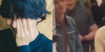 ابتسم تايهيونغ باشراق لهذه الفتاة المحظوظة .