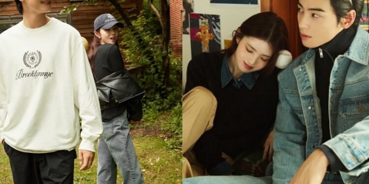 تشا اونوو و هان سو هي في اعلان تجاري رومانسي