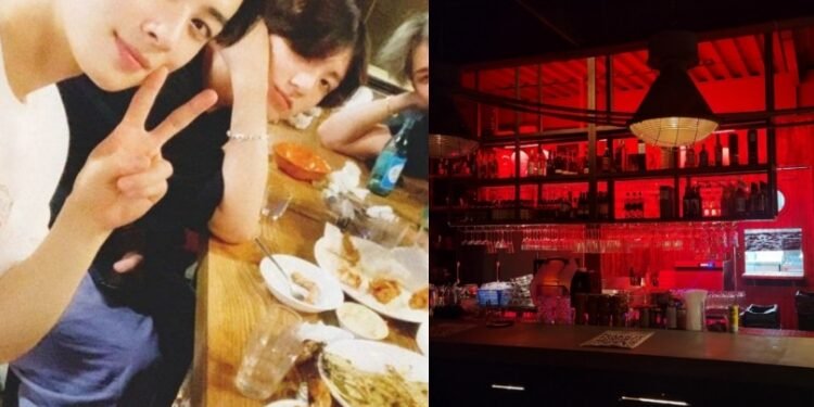 جونغكوك و تشا اونوو رصدا معا في مطعم