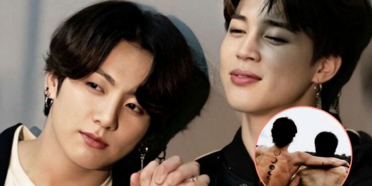 جيمين و جونغكوك في صورة مثيرة احتفالا بعيد ميلاد الماكني