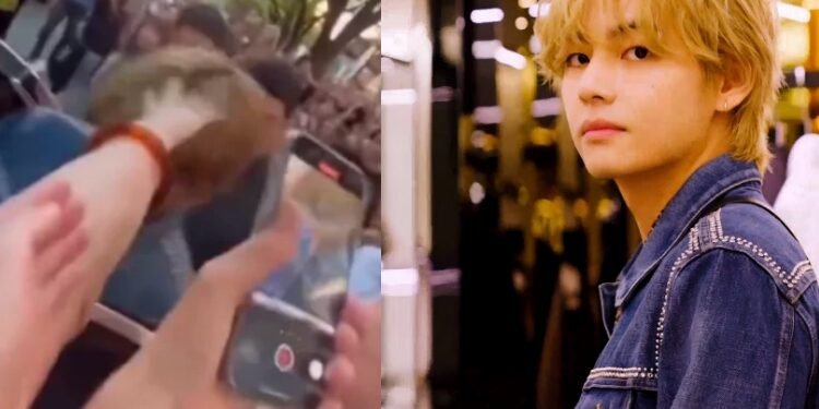 معجبة قامت بلمس شعر تايهيونغ آراء الكوريين