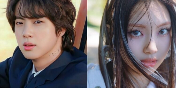 هايين نيوجينز معجبة بعضو bts جين : آراء الكوريين