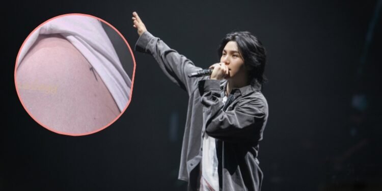 وشم شوقا لديه معنى خاص للايدول و للارمي