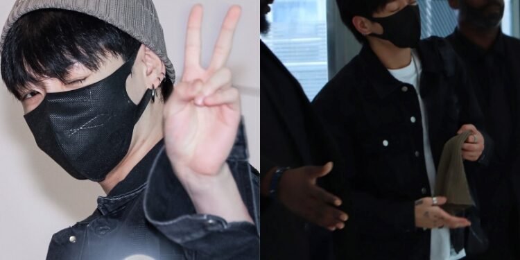 تعثر جونغكوك مرتين في المطار من التعب مما اقلق الارمي