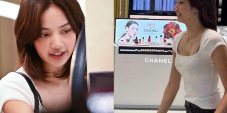 شوهدت ليسا و هي تركض بعد ان نسيت حقيبها