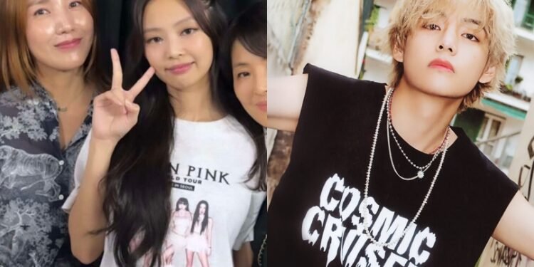 عمة جيني تستعمل اغنية كيم تايهيونغ في منشورها " انها تايني أيضا "