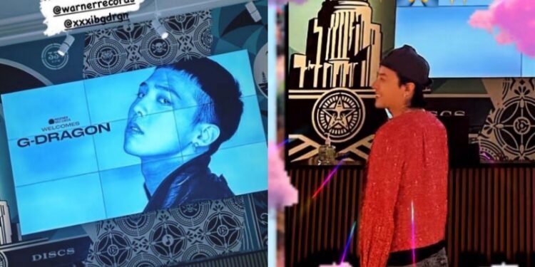 هل وقع جي دراغون مع شركة وارنر ميوزيك ؟ نقاش الكوريين