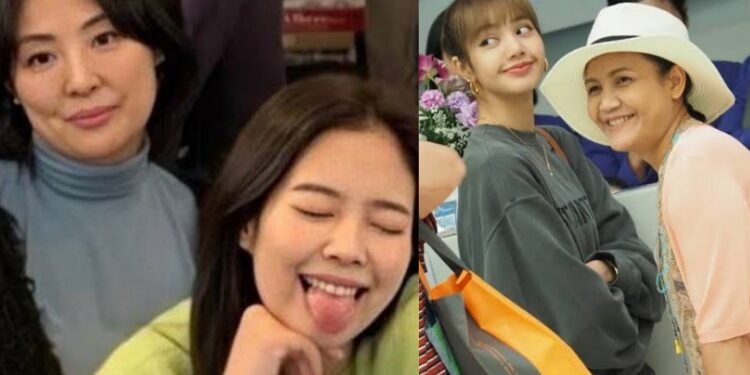 والدة جيني و والدة ليسا ظهرتا معا في حفل بلاكبينك