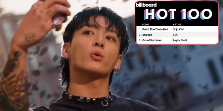 أغنية جونغكوك 3D ضمن أفضل 5 على بيلبورد هوت 100