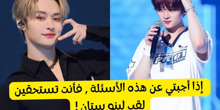 اختبار لينو ستان : 8 أسئلة ممتعة لمحبي عضو ستراي كيدز