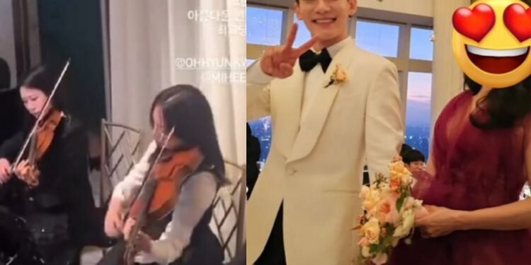 تشين يثير الجدل بسبب تشغيل هذه الأغنية في حفل زفافه