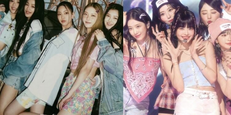 نيوجينز و ليسيرافيم تتصدران قائمة أشهر فرق الكيبوب المبتدئة لشهر اكتوبر