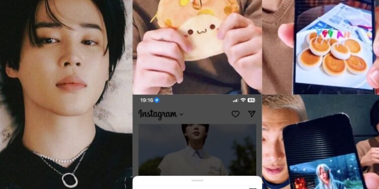 هدايا اعضاء بتس لجيمين بمناسبة عيد ميلاده