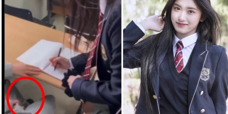 يُزعم أن ليسيو عضوة ايف تعرضت للتحرش في مدرسة هانليم للفنون