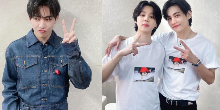 يشارك تايهيونغ صور لطيفة مع جيمين من فانميتينغ