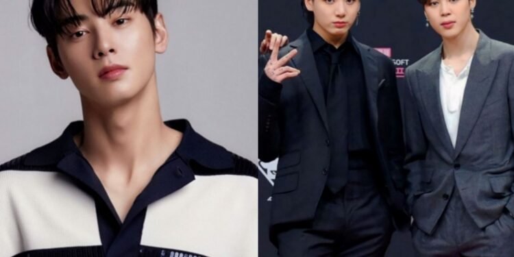 جونغكوك و جيمين و تشا اونوو اشهر ايدولز كيبوب لشهر نوفمبر 2023