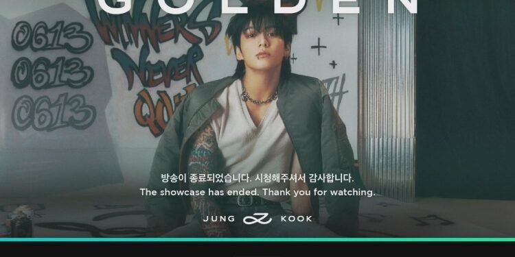 حفل جونغكوك Golden شاهده اكثر من 16 مليون شخص على الانترنت