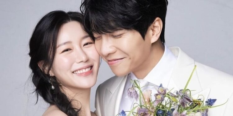 لي سونغ جي (36 عامًا) و لي دا ان (30 عامًا) سيصبحان أبوين العام المقبل