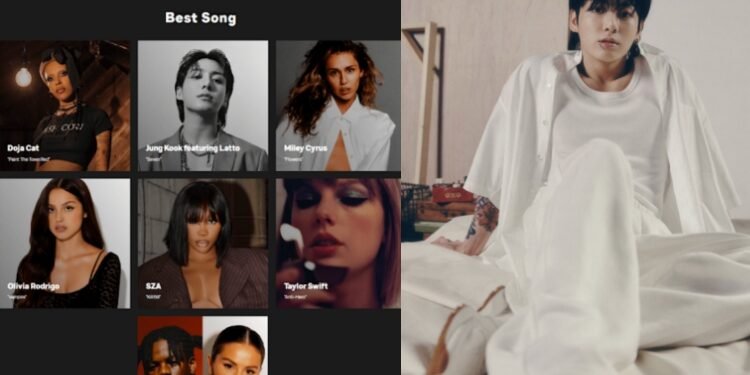 يتفوق جونغكوك على دوجا كات و تايلور سويفت في EMAs