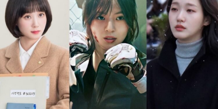 من هي أفضل ممثلة كورية في أوائل الثلاثينيات من عمرهن ؟