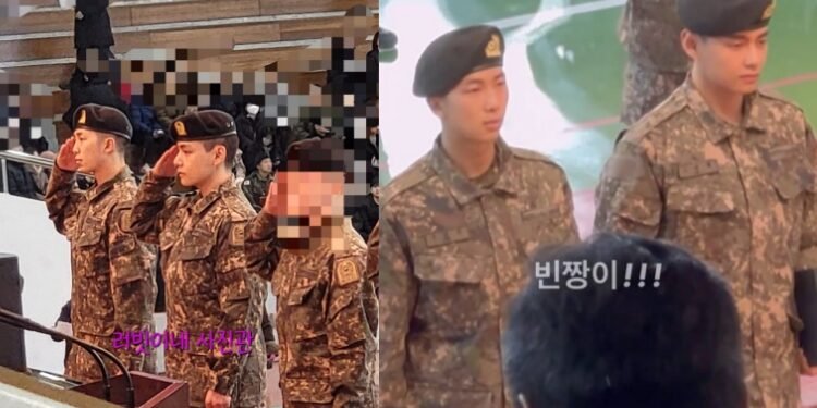 أنهى تايهيونغ ونامجون تدريبهما الأساسي قبل ضمن النخبة