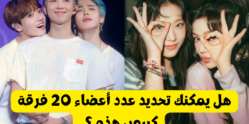 اختبار كم عدد اعضاء فرق الكيبوب هذه ؟