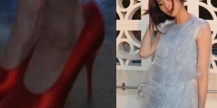 ارتدت سانا من توايس فستانا من البلاستيك و حذاء اكبر من مقاسها : الآراء