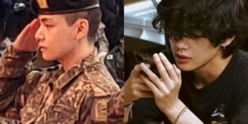 تايهيونغ يؤدي النشيد الوطني الكوري