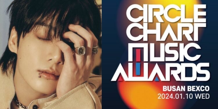 تفوز اغنية جونغكوك Seven بجميع نسخها في CIRCLE CHART MUSIC 2024